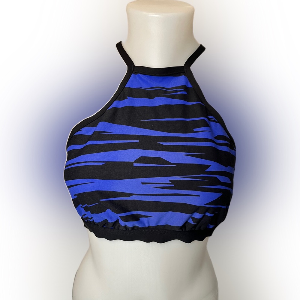 Seafolly high neck wired bikini top B cup xs
